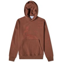 Jungles Jungles Slow Down Embroidered Hoody - Brown122840