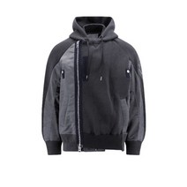 Sacai 패널믹스 MA1 후드 자켓