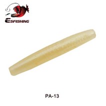 웜 기어 모터 ESFISHING 기교 10pcs 65mm 스틱 미끼 파이크베이스 실리콘 Pesca Isca 인공 낚시, PA13+65mm 10pcs