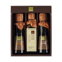 ORGA 가정식 참기름 간장 선물세트 4호 (1box) 별식 술안주 간편식 캠핑 혼밥 자취 튀김, 2개