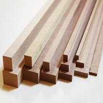 미가데코 나무쫄대 몰딩 합판 diy 만들기재료 게시판 길이80cm, CN052)MDF 5x5(10개)