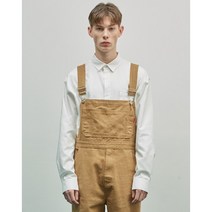 더스토리 코튼 오버롤 멜빵 팬츠 (베이지)