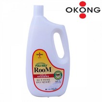 오공 바닥 광택제 포리왁스 ROOM 1리터 표면광택 가구광택 피칼