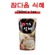 파낙스 참다음 전통식혜 1000g(790ml) x 1 낱개포장 찜질방 음료 원액 베이스, 790ml, 790ml 1개입