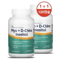 미오 이노시톨 D-Chiro 120 캡슐 Fairhaven Health 2세트