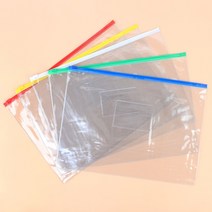 A4지퍼백 PVC파일 클리어화일케이스