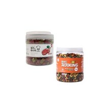 강아지 돈피 육포트릿 간식 쉐프의레시피 소고기 800g, 져키킹 쉐프의 레시피 소고기맛 강아지 간식 콤보