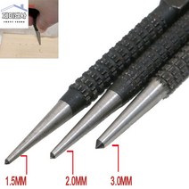 조각기 조각칼 조각펜 펀치 일반 세트 자동 3/32 3PCS 비 드릴링 도구에 한 대 합금 "높은 철강 탄소 센터 슬립 금속 나무, 미국
