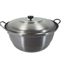 유진토스코 경질국솥26~55cm 곰솥 찜솥 대용량 찜통 업소용 양수냄비, 경질국솥42호
