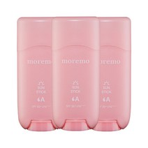 모레모 선스틱 A SPF 50+ PA++++, 16g, 3개
