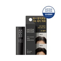 모다모다 프로체인지 헤어커버스틱 흑색 새치커버 s