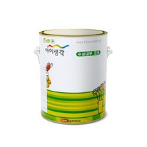 아이생각 친환경 페인트 내부 벽면 베란다 백색무광 4L, 레트로그린(6030-B50G)