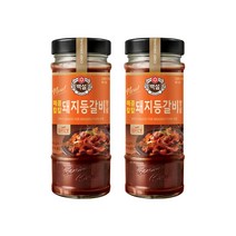 (에이브쇼핑)백설 매콤칼칼 돼지등갈비양념 470g, 2개