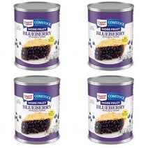 Duncan Hines 던컨하인즈 콤스톡 블루베리콩포트 파이필링 토핑 More Fruit Blueberry 595g 4개