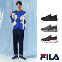 [런칭가 69 900원]FILA 22FW 컴포트 겨울 패딩슈즈 슬립온 남성