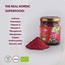 독일직구 LOOV Wildes Bio Cranberry 파우더(Trester powder) 100g 와 피톤 소가 풍부하고 설탕 서플먼트 없이 베리 껍질과 뿌리만 만들어졌으며 북부 숲에서 널리 재배, 수량, 상세참조