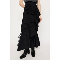 슬라이 SLY DRAWSTRING GATHER SKIRT 롱치마 스커트 롱스커트 패션 데일리 추천