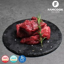 [냉장]1+등급 완주 한우 보섭살스테이크 300g, 단품