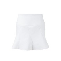 슈페리어 골프 여성 수입 원단 사선 플레어 큐롯 화이트 (L0CQ10331)