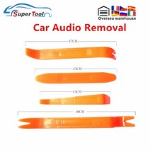 자동차 오디오 제거 자동 수리 분해 도구 도어 클립 패널 트림 대시 내부 설치, 4PCS Removal Tool