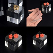 큐브 아크릴 진열대 50 보석 진열대 쇼케이스 악세사리 진열대 매장용 아크릴 악세사리 진열대 악세사리 진열대