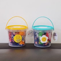 레고블럭호환 간식 5종 구디백 바스켓 어린이집 생일 선물 답례품 영유 영어 유치원 학원 단체 교회 친구 크리스마스 할로윈데이 사탕 세트 졸업 입학 수료 포장 과자 바구니, 1. 무지개땡큐, 답례품바스켓 1L 노랑