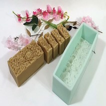 꽃모음 매트 수제몰드 (1kg 하늘색 몰드용) 비누만들기 재료
