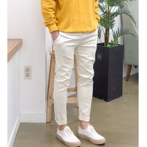 더제이엘 남자 슬림핏 스판 밴딩면바지 6컬러