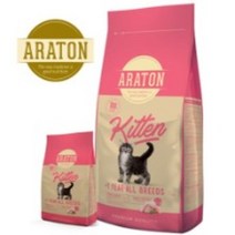 아라톤 키튼 고양이사료 1.5kg, 1개, 닭 칠면조 오리