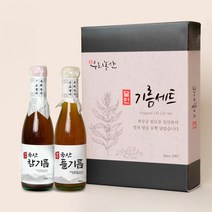[부스터랩 X 우리농산] 달인 참기름 들기름 선물세트, 단품