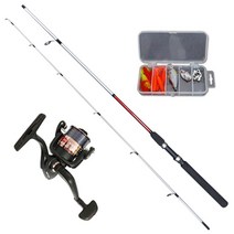 아스펜 입문자용 루어대 + 3볼 스피닝릴 ACE4000 + 웜세트 소, 1세트