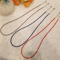 그로비쥬 크리스탈비즈 자개나비 서지컬 마스크스트랩 안경줄