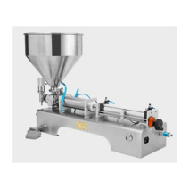 반자동 액체 충진기 소스 포장 조미료 주입기 포장기, 단일 헤드 액체 10-100ml