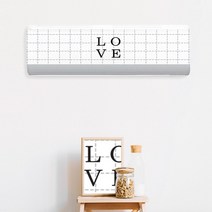 벽걸이형 원룸형 에어컨커버/LG휘센 무풍 에어콘커버, 벽걸이형 원룸형 에어컨커버_해피트리