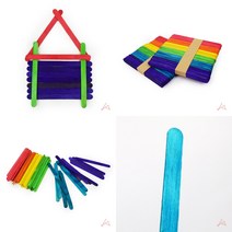 유디씨티 칼라하드바 소 11.5X1CM 공예재료 나무커피스틱