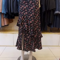 프로그램 NC 해운대점 82 파격할인 플라워 프릴 롱 스커트 P203S032-5