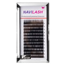 미성메탈 인조속눈썹 원형모 JC컬 12MM (굵기 0.07), 1박스