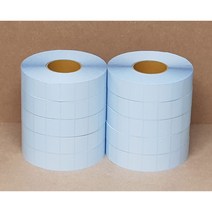 [기본 10롤] 무지 유포지 40X20mm 7000매 지관 75mm 롤라벨 접착식라벨 바코드라벨 왁스리본 레진리본, 리본, 레진리본 50x300
