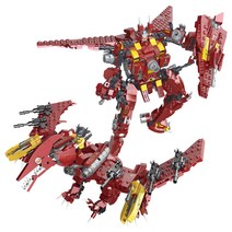 2IN1 변신공룡로보트 4종(12700) / 클래식레고호환블록, 익룡 변신공룡로보트545P(12700B)