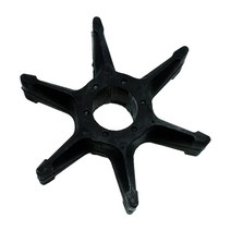 Water Pump Impeller 6F5-44352-00 6 Blades for Yamaha 40HP Outboard Motor, 01 Black