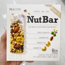 [피코크]너트바 트리플 G 210g(35gX6개입)