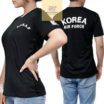ROKAF_반팔티셔츠_에이밀리_공군_블랙_로카 2B39