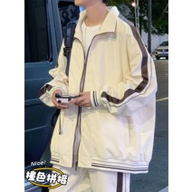 스탠드 칼라 재킷 남성 봄 홍콩 윈드 툴링 봄과 가을 스타일 잘 생긴 야구 탑