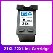컴퓨터 21 22 XL 호환 HP 21XL 22XL HP21 Deskjet F2180 F2280 F4180 F2200 F380 380 프린터, [02] 1Pcs black