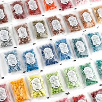 실링왁스 봉투왁스 씰링 스탬프 밀랍 다꾸 청첩장 편지 100알, 6.믹스 오렌지