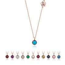 [로즈몽] 14K 목걸이(12월탄생석) RS0315