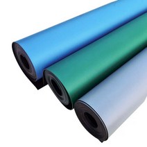 제전매트 고무판 정전기방지 작업대 매트 패드 깔판, 매트 그린 1m x 10m x 두께2mm