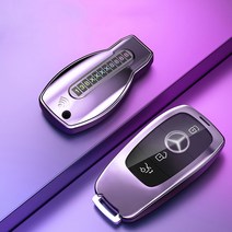 [JR SHOP] 벤츠 GLS GLE CLA A B C E S클래스 키케이스 키커버 키홀더 악세사리 용품, [JR_S]_신형_실버