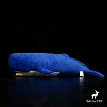 블루웨일 파란 향유고래 봉제 인형 길이 54cm 청년K기프트