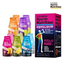 코오롱 파워젤 에너지젤 10포+아미노워터 체리 10포, 단품